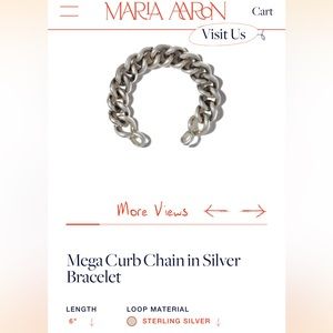 Marla Aaron Mega Curb Bracelet